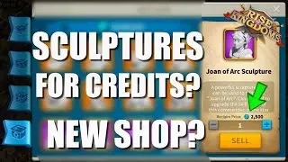 Possible NEW sculptures recycle and MORE items to Alliance shop - True or Not? Details inside video