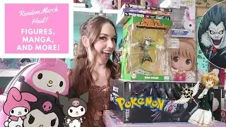 Random merch haul! Including the Super Figure Collection Ryuk figure!