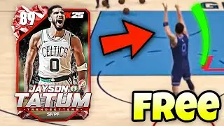 *FREE* LEVEL 1 JAYSON TATUM IS INCREDIBLE!! YOUR STARTING SF IN NBA 2K25 MyTEAM!!