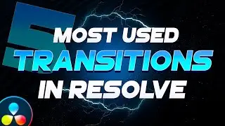 5 easiest transitions in Davinci Resolve 16 | Simple how to