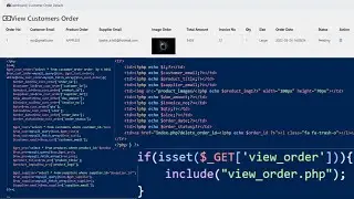 88. Create View Customer Order Details Page Using PHP & MySQL