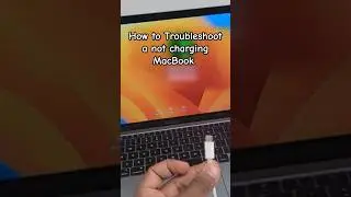 MacBook NOT CHARGING - How to Troubleshoot a Not charging MacBook #shorts