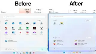 Normal Windows 11 vs Debloated Windows 11