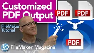 Customized PDF Output from FileMaker
