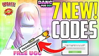 ⚠️UPD! New⚠️DANCE FOR UGC ROBLOX CODES 2024 - DANCE FOR UGC CODES 2024