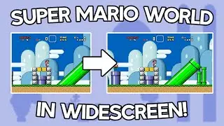 How to play Super Mario World in Widescreen!