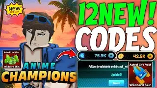 5X LUCK 🤞 ANIME CHAMPIONS SIMULATOR JULY CODES - ROBLOX ANIME CHAMPIONS SIMULATOR CODES 2024