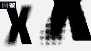 How to Create Blur Halftone Text Effect | Photoshop Tutorial