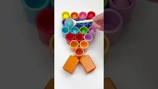 Satisfying Color Sorting ASMR reverse #asmr #satisfying