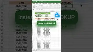 🔥Learn XLOOKUP in 30sec🔥 #shorts #excel #professionalinc #youtubeshorts #viral #tips #trending