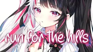 「Nightcore」 run for the hills - Tate McRae ♡ (Lyrics)