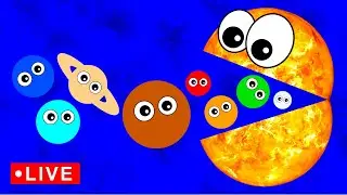 Learn Planets for BABY 🌎🪐 | Mercury Venus Earth Mars Jupiter Saturn Uranus Neptune