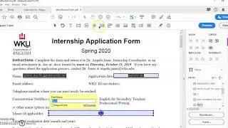 Creating Fillable Forms with Acrobat DC