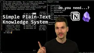 A Simple Plain Text Knowledge System