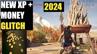 Assassins Creed Odyssey - NEW Best XP + MONEY GLITCH in 2024 ( Unlimited ) !