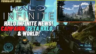 Halo Infinite News Update! Campaign, Zeta Halo, & More! (Inside Infinite February 2021 Screenshots)
