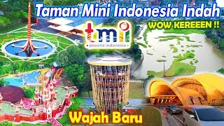 HASILNYA WOWW !! SEMAKIN GAGAH MEGAH INDAH | TAMAN MINI INDONESIA INDAH PALING BARU