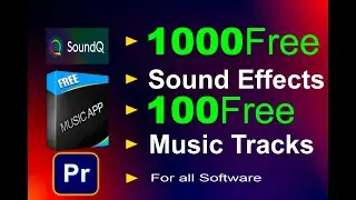 Copyright Free Music & Sound Effects App for Premiere Pro