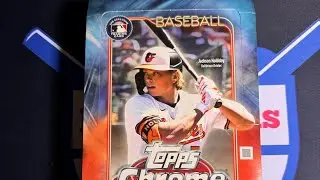 Taking the risk! Opening (1) 2024 Topps Chrome Update Hobby Box! Hunting for Debut Patches!