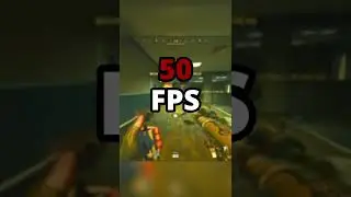 I PLAY WARZONE ON 50 FPS #shorts