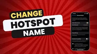 📱 How to Change Hotspot Name on iPhone