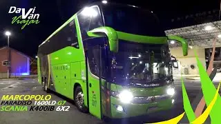 Marcopolo Paradiso 1600LD G7 - DAVIVAN TURISMO - SCANIA K400iB 6X2