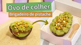 MINI OVO DE COLHER DE PISTACHE - Páscoa 2024 - Tiago Mauro