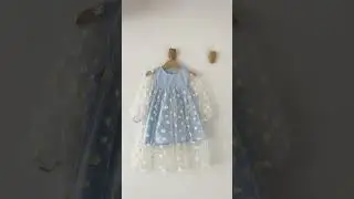 Princess dress🦋🌼 #sewist #sewingdress #sewingforkids #шитье