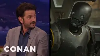 Diego Luna Got A Lot Of Face Time With Alan Tudyk In “Rogue One | CONAN on TBS