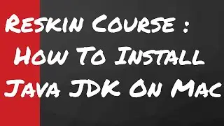 How to Install Java JDK on Mac OS X