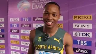 South Africa's Bayanda Walaza SHINES In World U20 Championships Men's 100m Final, Wins Gold