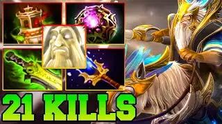 Keeper OF The Light Dota 2 Guide Build Support Mid - KOTL Best Meta Carry 7.34