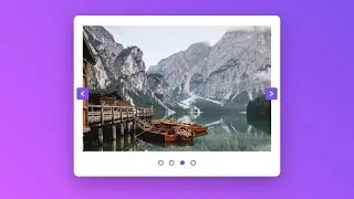 Responsive Image Slider | HTML, CSS & Javascript | With Source Code