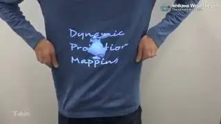 Dynamic projection mapping onto deforming non-rigid surface