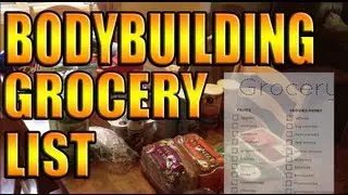 Bodybuilding Grocery List