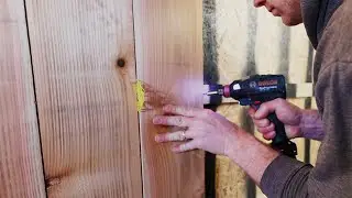 EPIC DIY CEDAR WALL - Smells like a timber cabin now! 🪵