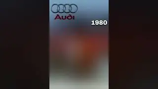 evolution of audi car (1921-2023)#shorts