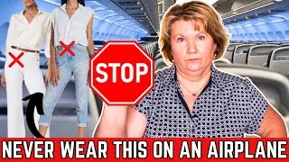 DO NOT Wear These Travel Outfits on an Airplane! ✈️❌