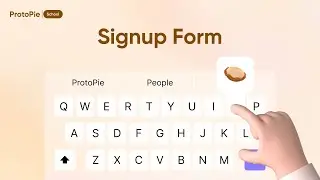ProtoPie School: How to Work with Basic Text Input | ProtoPie Tutorial