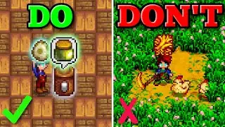 13 Do's and Don'ts In Stardew Valley