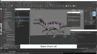 FBX animation baking script for game engine (Truong rigs)