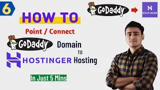 How to Connect GoDaddy Domain with Hostinger Hosting | Point Godaddy Domain to Hostinger | WordPress