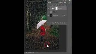 How to make rain easily in realistic way in photoshop 2023