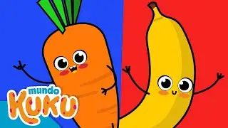 Frutas y Verduras Saludables para Niños - Mundo Kuku Material Educativo