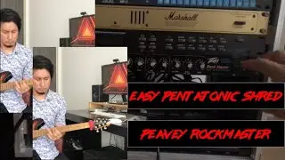 Peavey Rockmaster testing