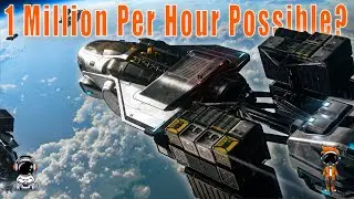 Can I Make One Million aUEC per Hour With a Hull A in Star Citizen?