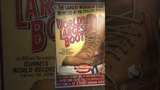 The World's Biggest Boot: Are You Size 638.5?