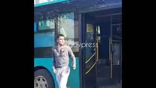 конфликт в автобусе Уральска
