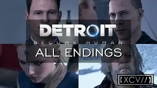 Detroit: Become Human ¦ 'Meet Kamski' ALL ENDINGS (PC,PS4) 60fps |【XCV//】