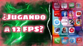 CÓMO ES JUGAR EN UN iPhone 4 en 2023?🤔 (cuántos FPS?)⁉️ | JuniorE130